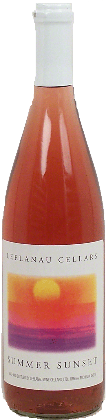 Leelanau Cellars  Summer Sunset blush wine of Northern Michigan Full-Size Picture